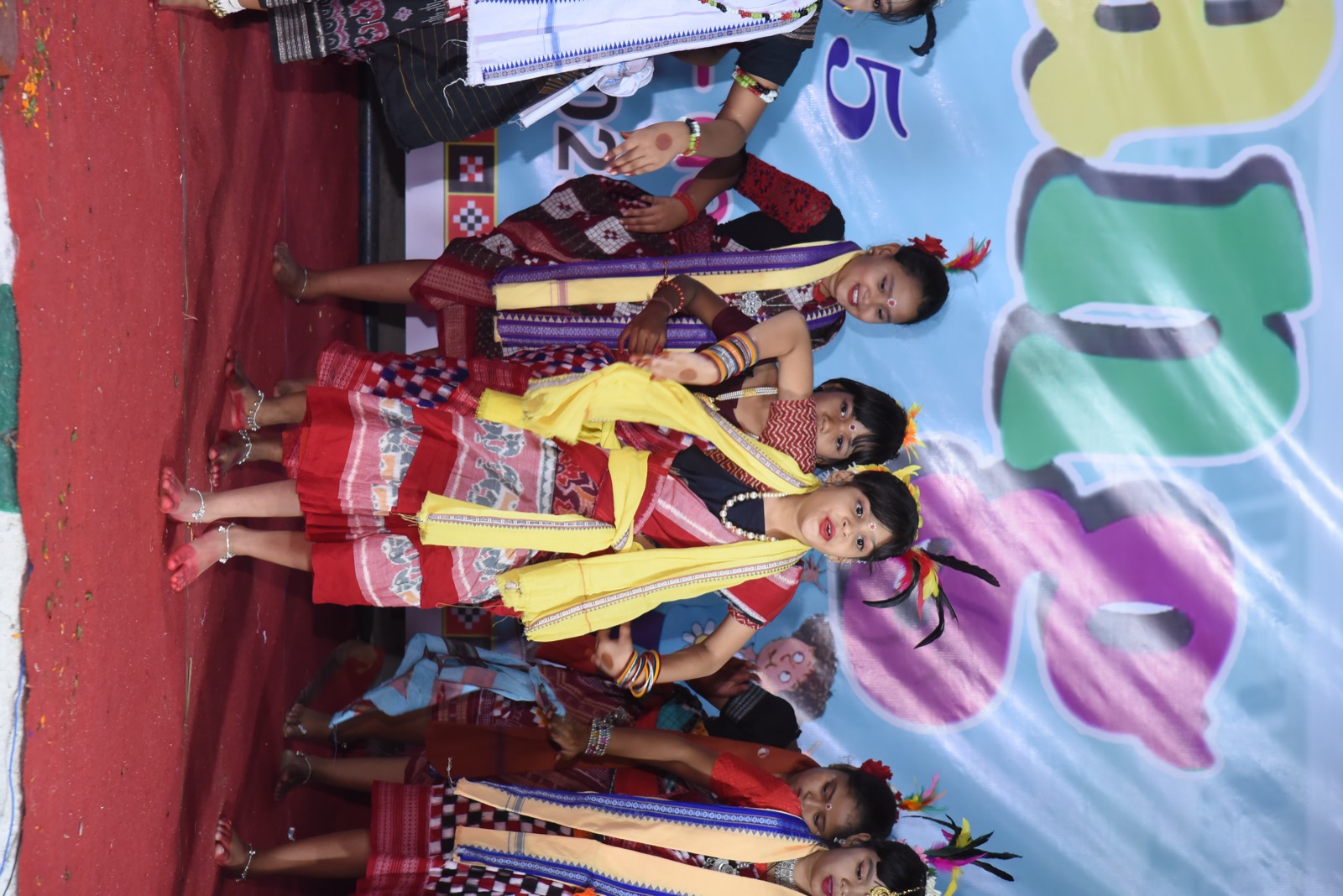 Students engaged in activities