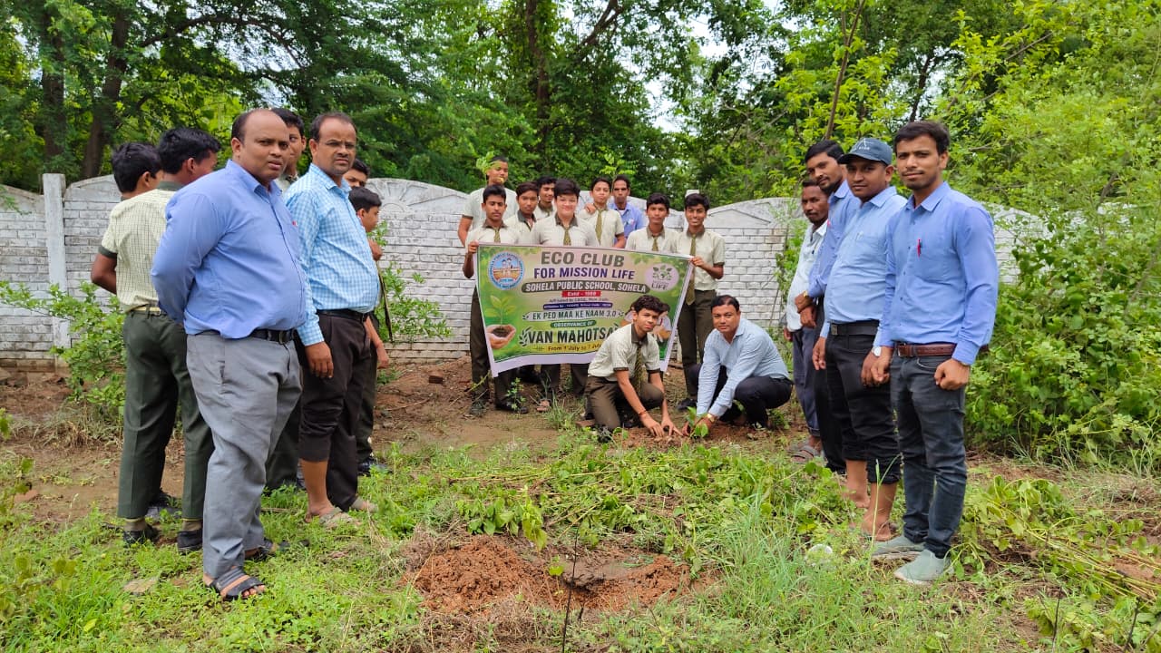 celebrating Van Mahotsav Week at our school